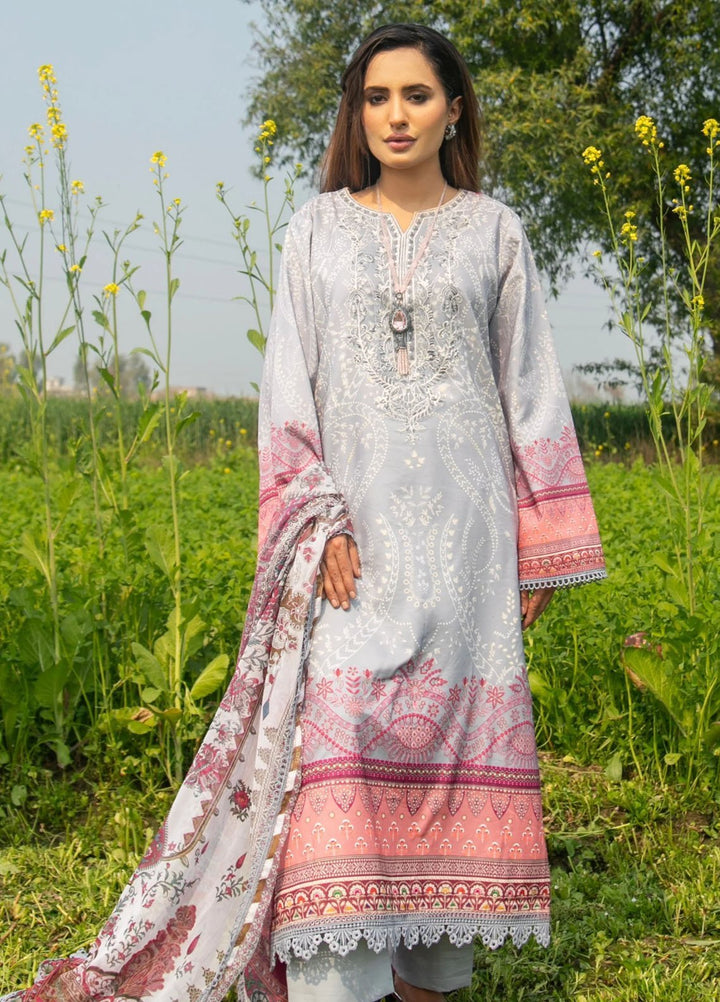 Chandan Nagri Pret Embroidered Lawn 3 Piece Suit Bliss