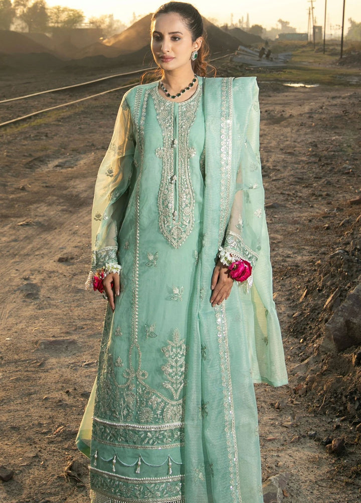 Chandan Nagri Pret Embroidered Lawn 3 Piece Suit Eva