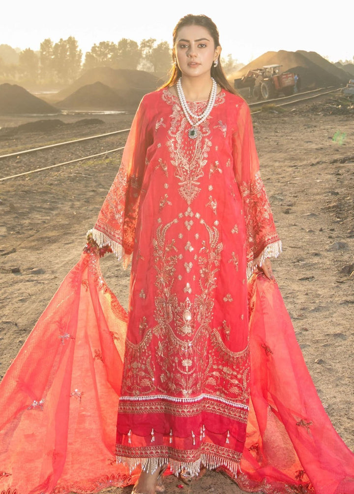 Chandan Nagri Pret Embroidered Lawn 3 Piece Suit Freya