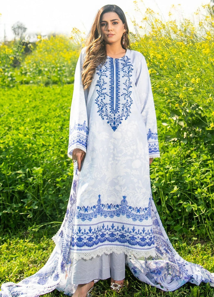 Chandan Nagri Pret Embroidered Lawn 3 Piece Suit Julet