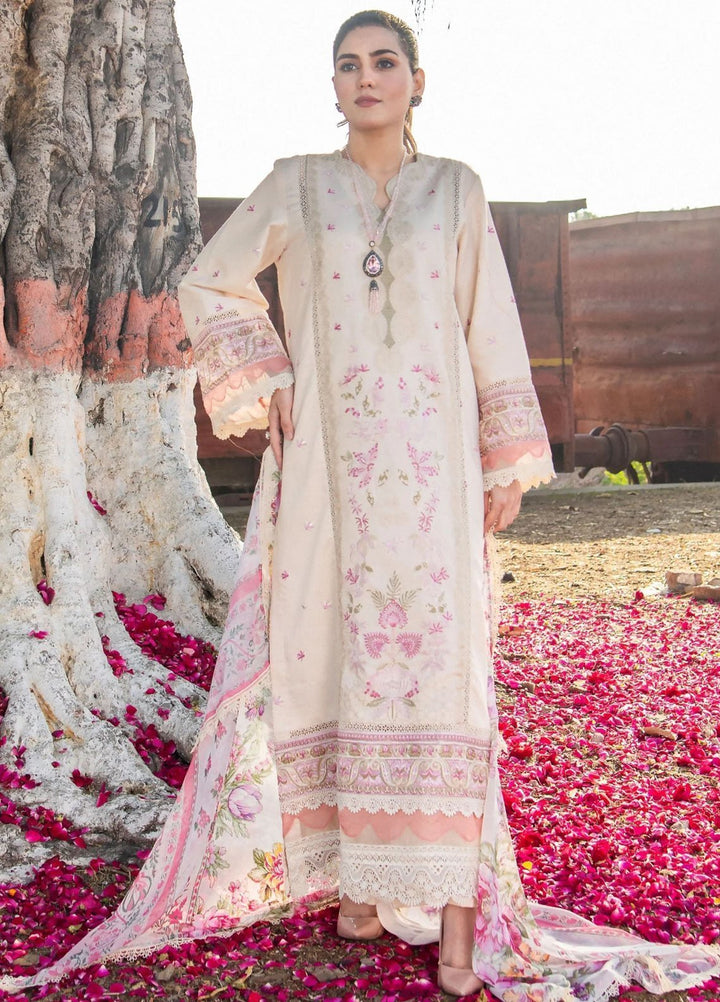 Chandan Nagri Pret Embroidered Lawn 3 Piece Suit Maral