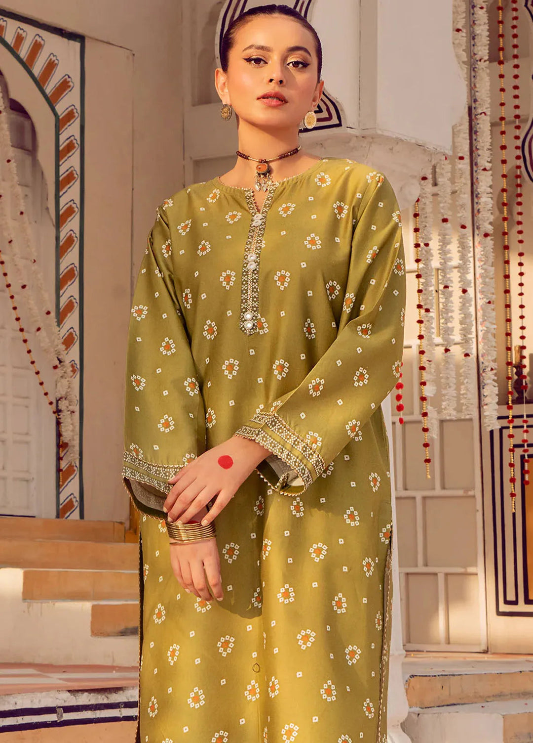 Chandan Nagri Pret Printed Lawn Kurti Kilk