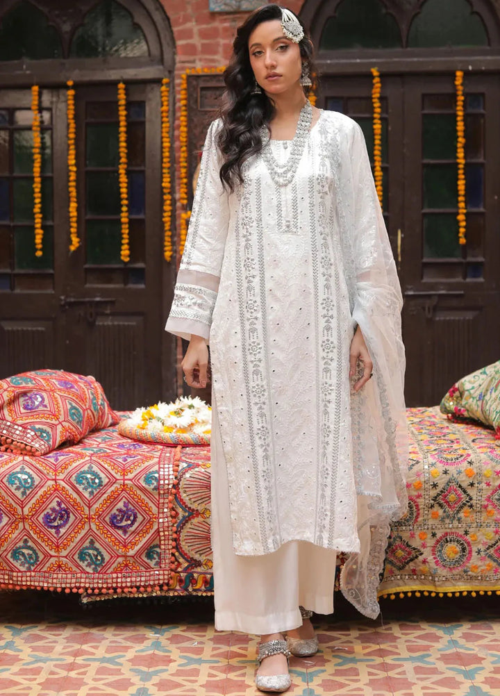 Chanderi by Edge Republic Embroidered Suit Pret 3 Piece Elixir