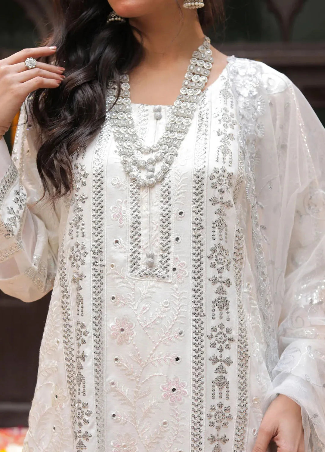 Chanderi by Edge Republic Embroidered Suit Pret 3 Piece Elixir