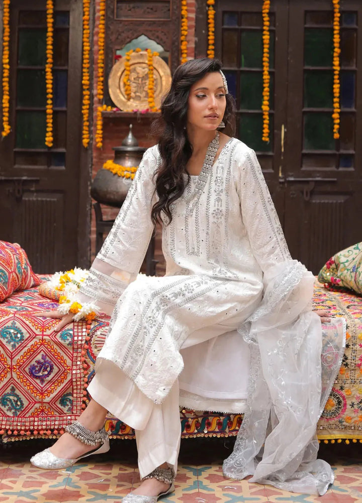 Chanderi by Edge Republic Embroidered Suit Pret 3 Piece Elixir