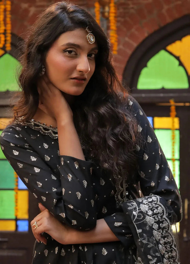 Chanderi by Edge Republic Embroidered Suit Pret 3 Piece Serenade