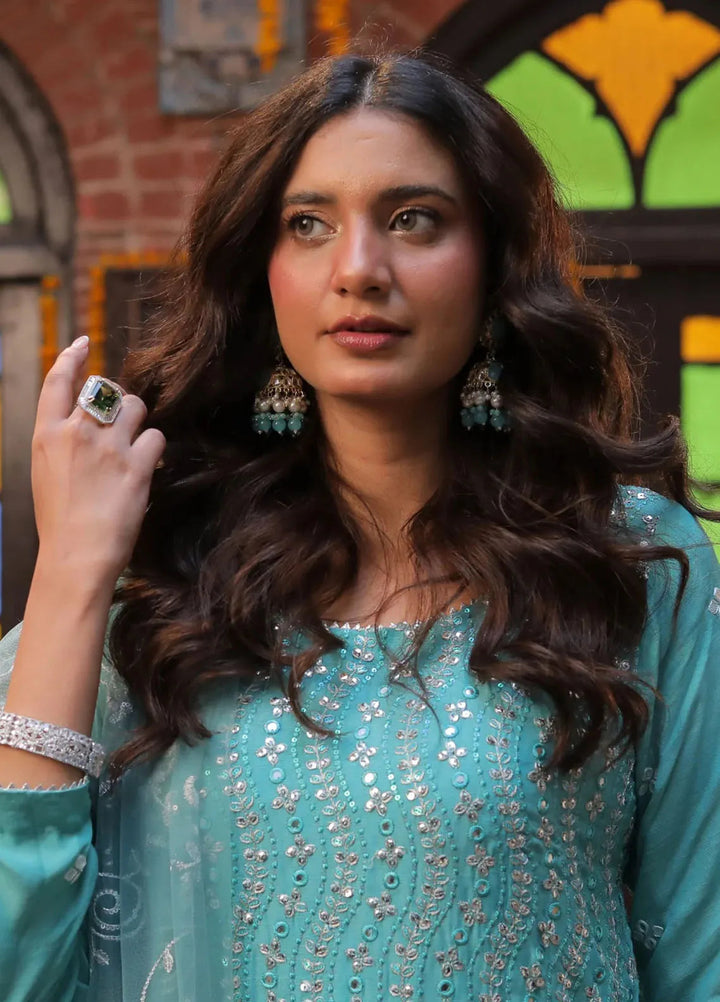 Chanderi by Edge Republic Embroidered Suit Pret 3 Piece Whispering