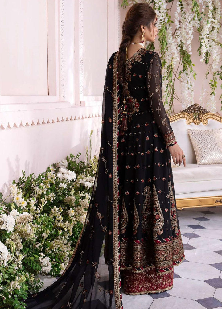 Chandni By Asim Jofa Embroidered Chiffon Suits Unstitched 3 Piece AJ23CH AJCC-06 - Luxury Collection