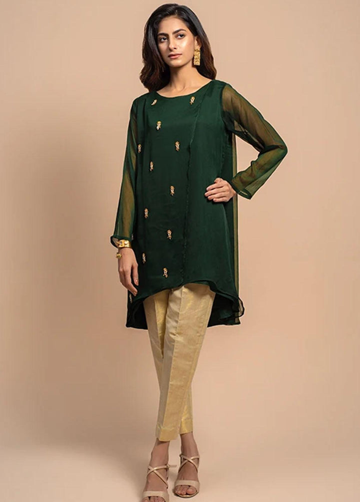 Change Festive Pret  Chiffon Shirt CK1892 Green