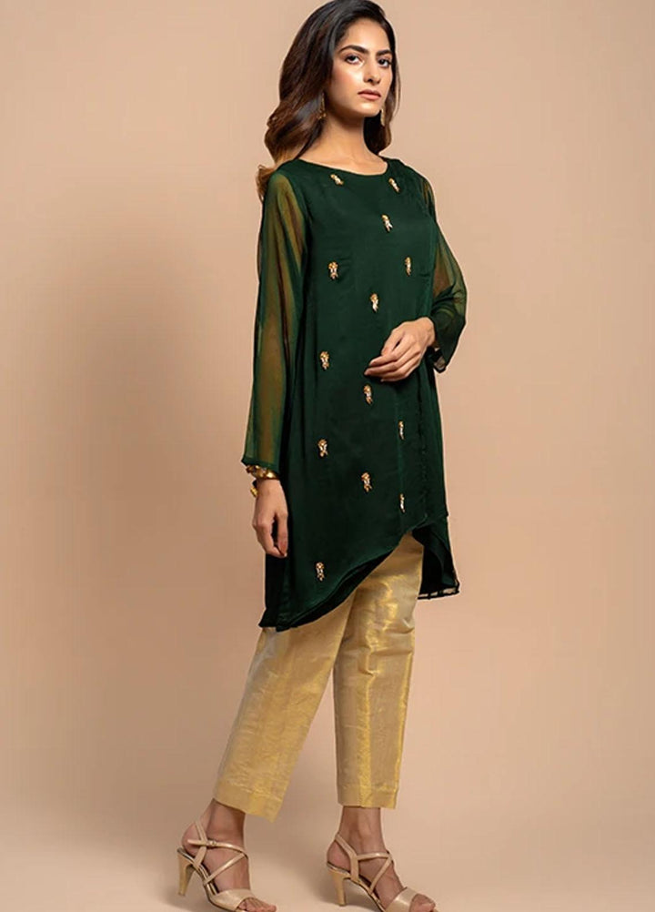 Change Festive Pret  Chiffon Shirt CK1892 Green
