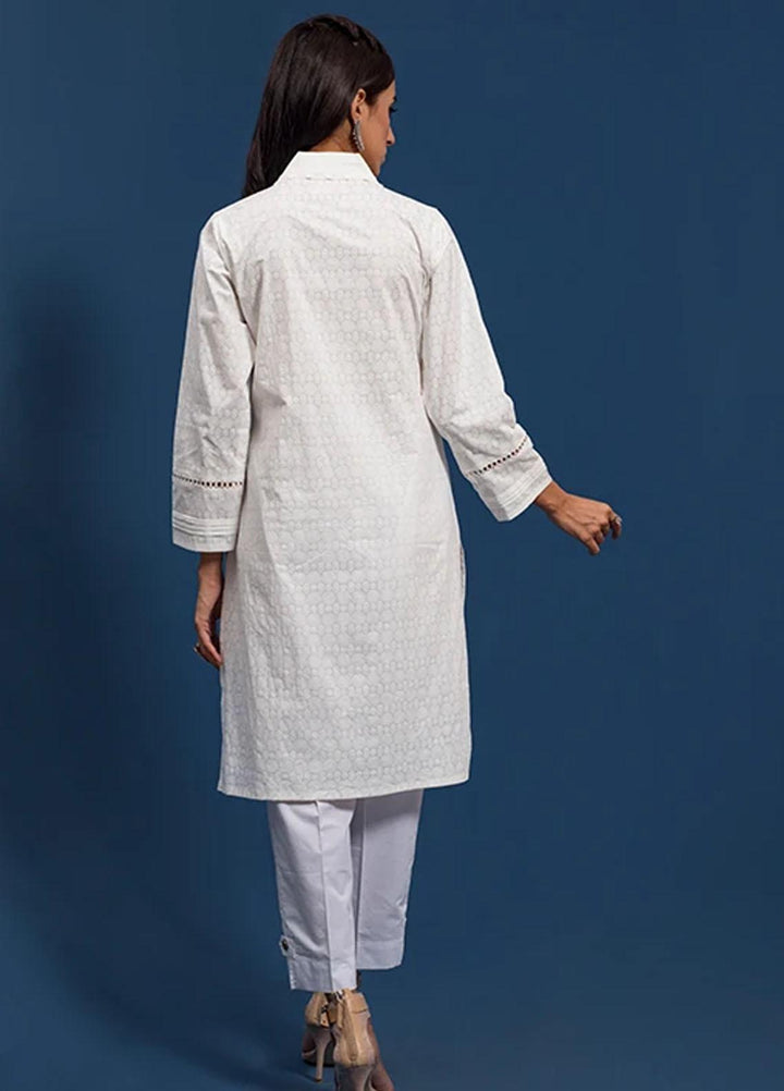 Change Festive Pret  Cotton Shirt CK2432 White