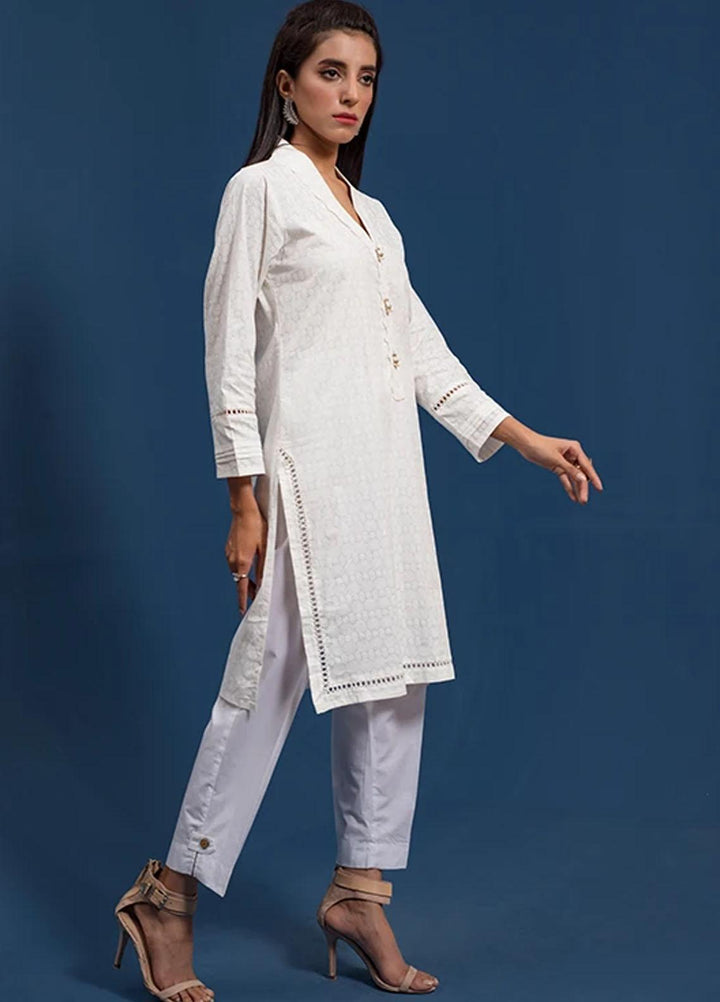 Change Festive Pret  Cotton Shirt CK2432 White