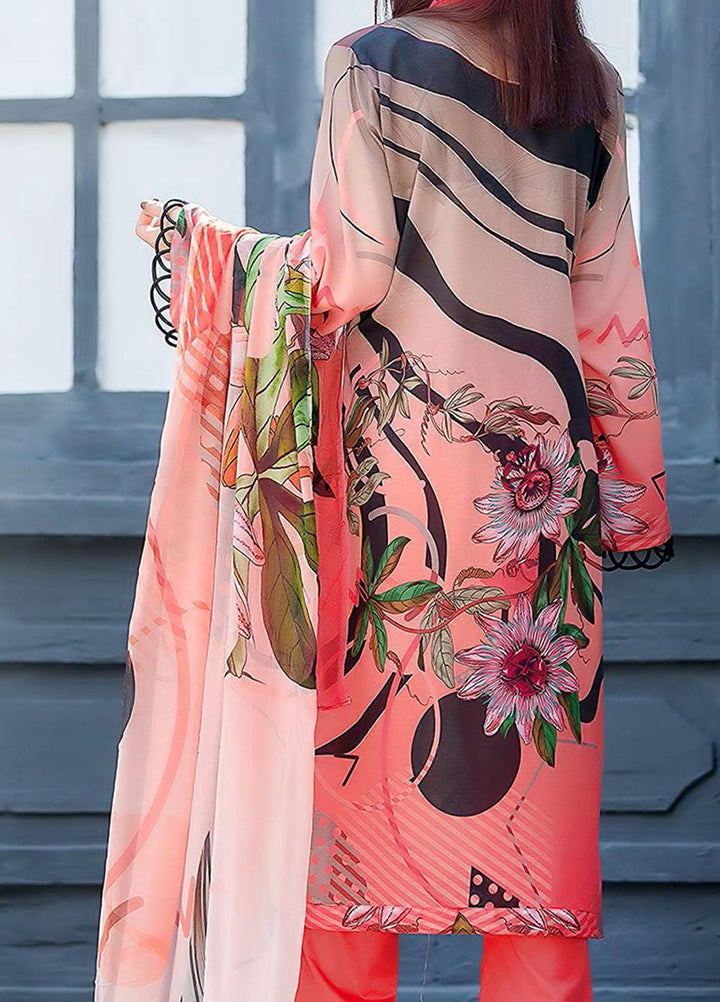 Kashish By Change Embroidered Lawn Suits Unstitched 3 Piece CG21K CL-025 - Summer Collection