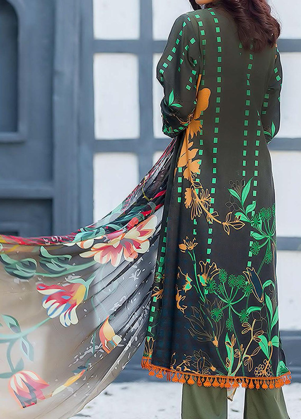Kashish By Change Embroidered Lawn Suits Unstitched 3 Piece CG21K CL-028 - Summer Collection