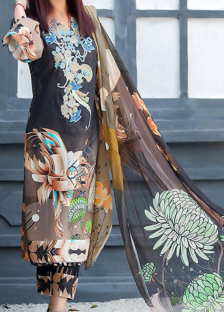 Kashish By Change Embroidered Lawn Suits Unstitched 3 Piece CG21K CL-030 - Summer Collection