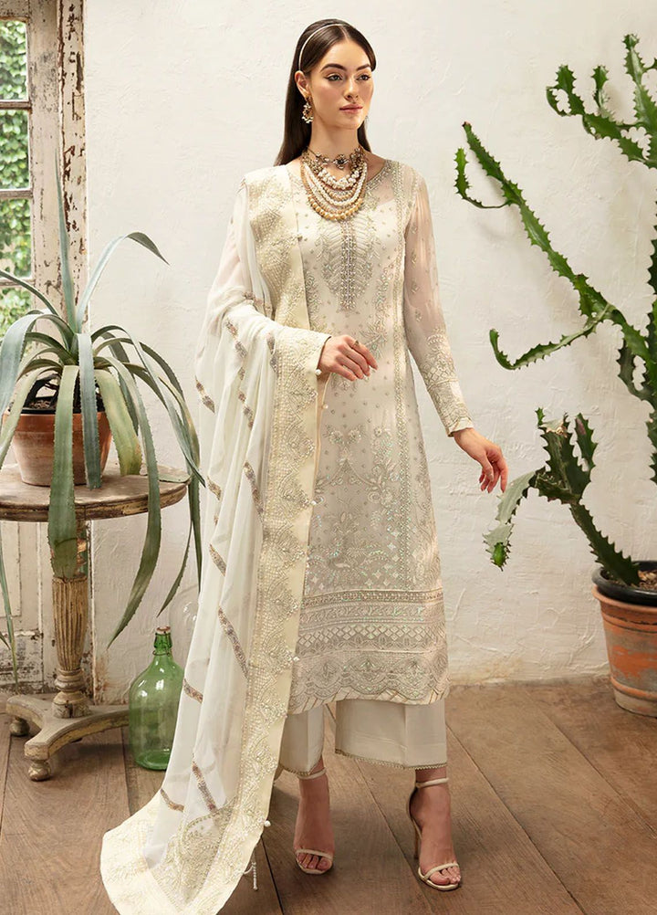 Chant D lAmour by Gulaal Embroidered Chiffon Suits Unstitched 4 Piece GL24CD D-04 Asteria - Luxury Collection