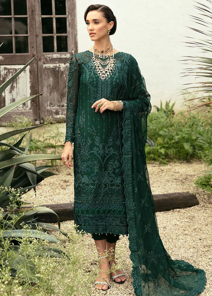 Chant D lAmour by Gulaal Embroidered Chiffon Suits Unstitched 4 Piece GL24CD D-05 Cassia - Luxury Collection