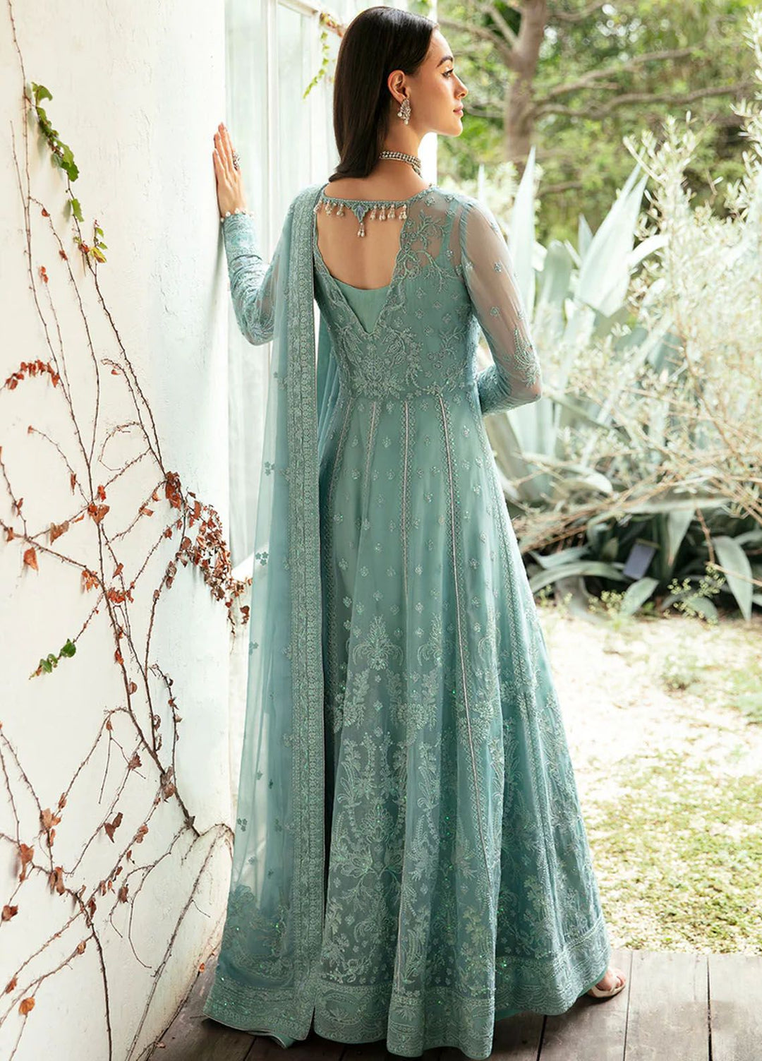 Chant D lAmour by Gulaal Embroidered Chiffon Suits Unstitched 4 Piece GL24CD D-06 Iveria - Luxury Collection