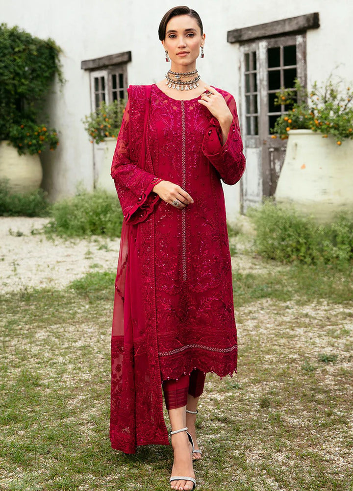 Chant D lAmour by Gulaal Embroidered Chiffon Suits Unstitched 4 Piece GL24CD D-08 Mysaria - Luxury Collection