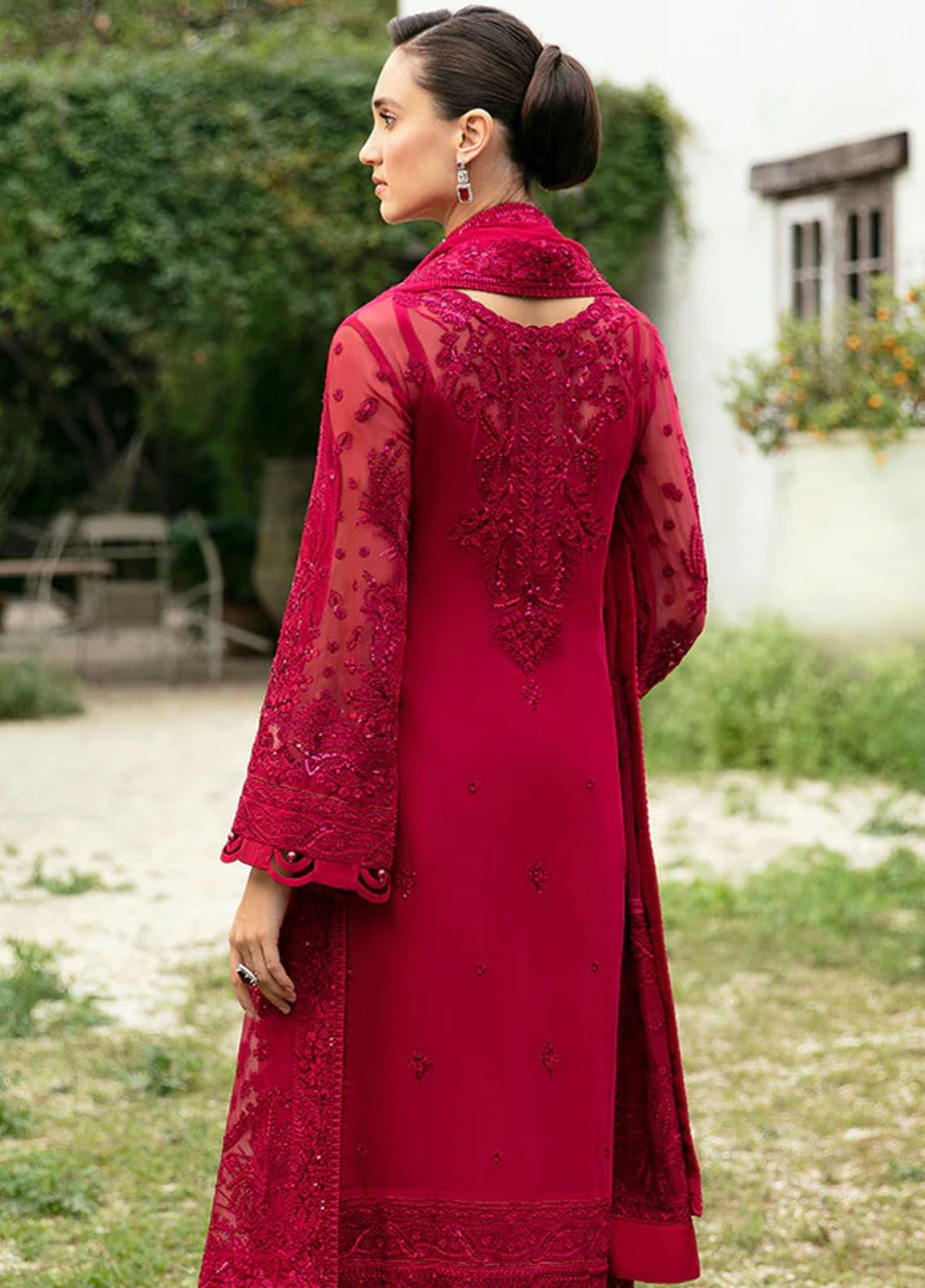 Chant D lAmour by Gulaal Embroidered Chiffon Suits Unstitched 4 Piece GL24CD D-08 Mysaria - Luxury Collection