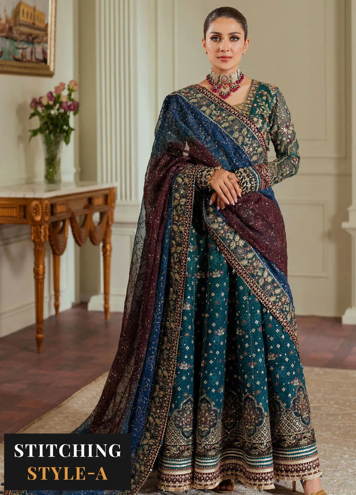 Chantelle by Baroque Embroidered Chiffon Suits Unstitched 3 Piece BQ24CL EC 03 - Luxury Collection