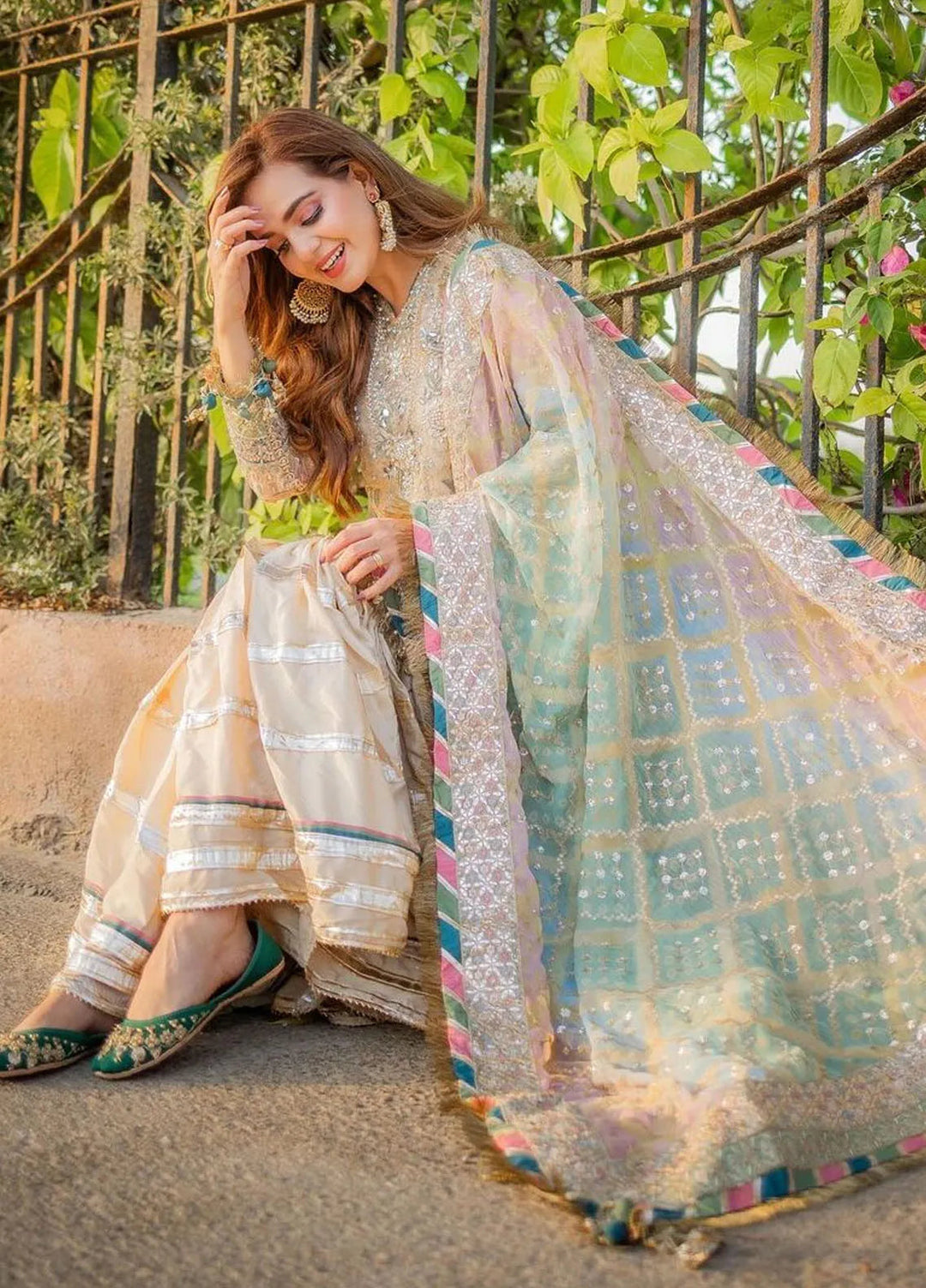 Chantelle By Baroque Embroidered Missouri Suits Unstitched 3 Piece BQ24CH EC 04 - Luxury Collection