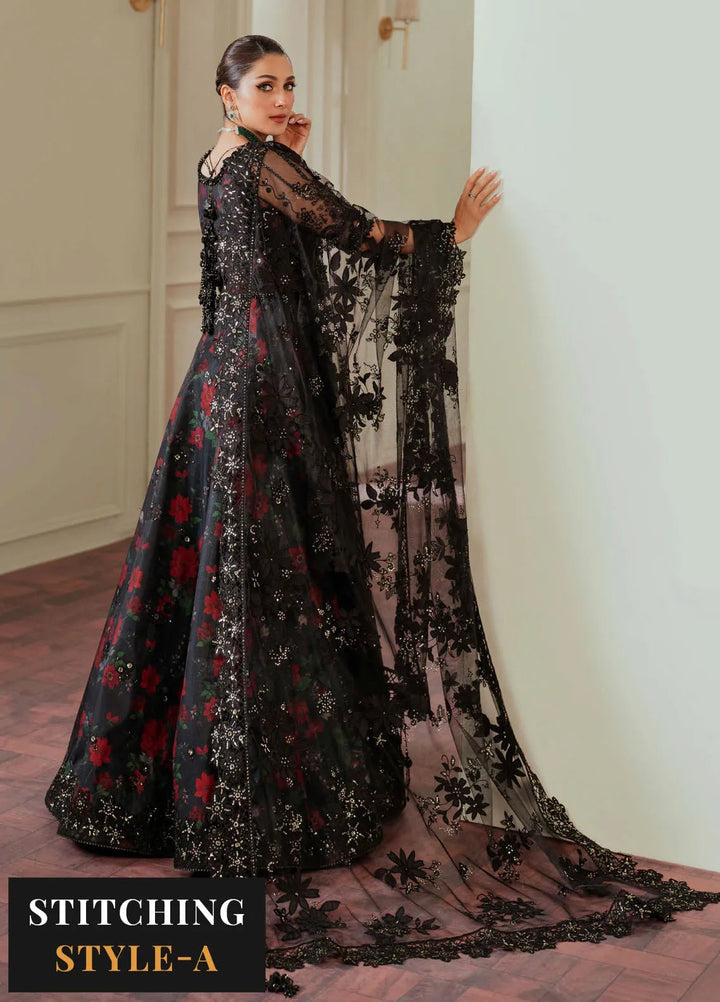 Chantelle by Baroque Unstitched Embroidered Net 3 Piece Suit BQ26UCF V13-D05 - Festive Collection