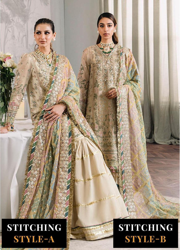 Chantelle By Baroque Embroidered Missouri Suits Unstitched 3 Piece BQ24CH EC 04 - Luxury Collection