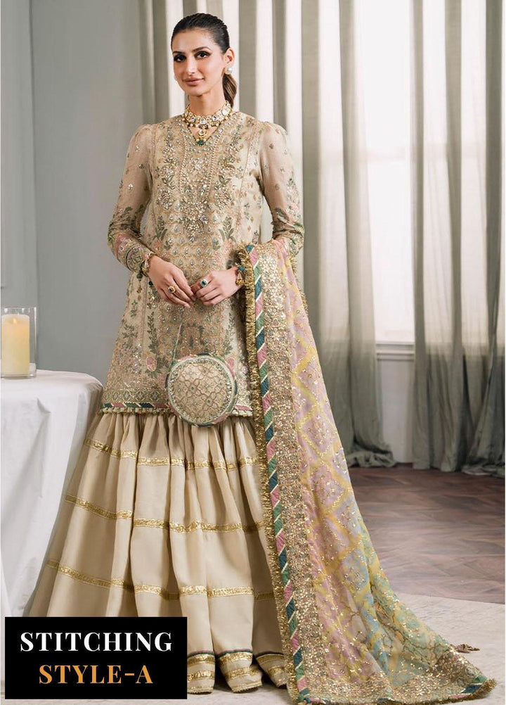 Chantelle By Baroque Embroidered Missouri Suits Unstitched 3 Piece BQ24CH EC 04 - Luxury Collection
