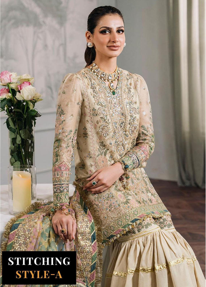 Chantelle By Baroque Embroidered Missouri Suits Unstitched 3 Piece BQ24CH EC 04 - Luxury Collection