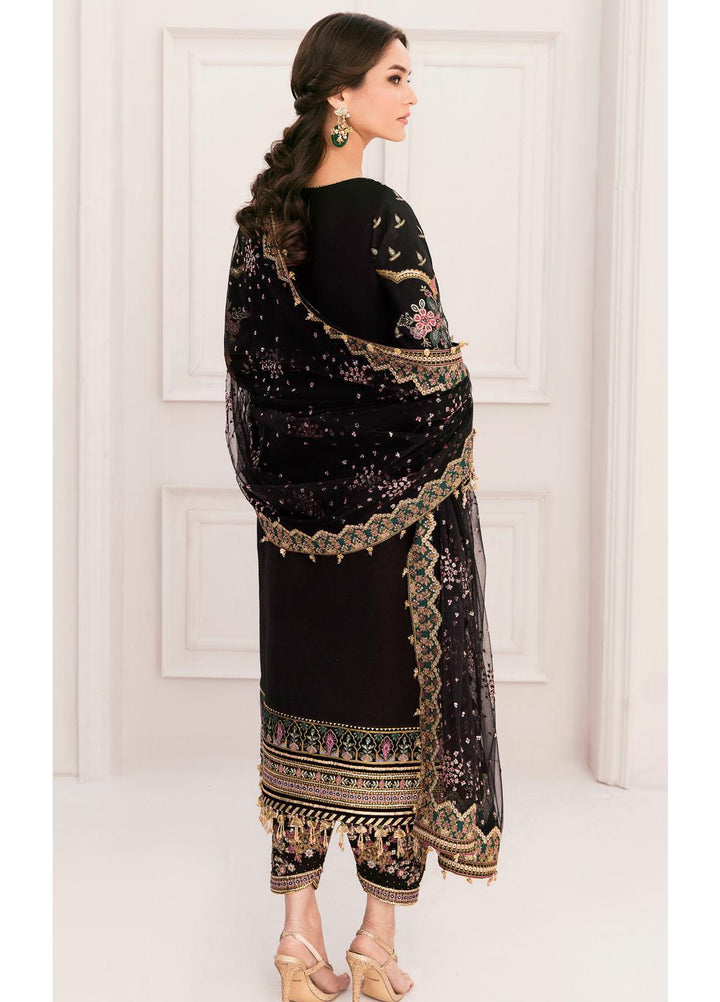 Chantelle By Baroque Embroidered Raw Silk Suits Unstitched 3 Piece BQ23CH BQU-CH11-D04 - Luxury Formal Collection