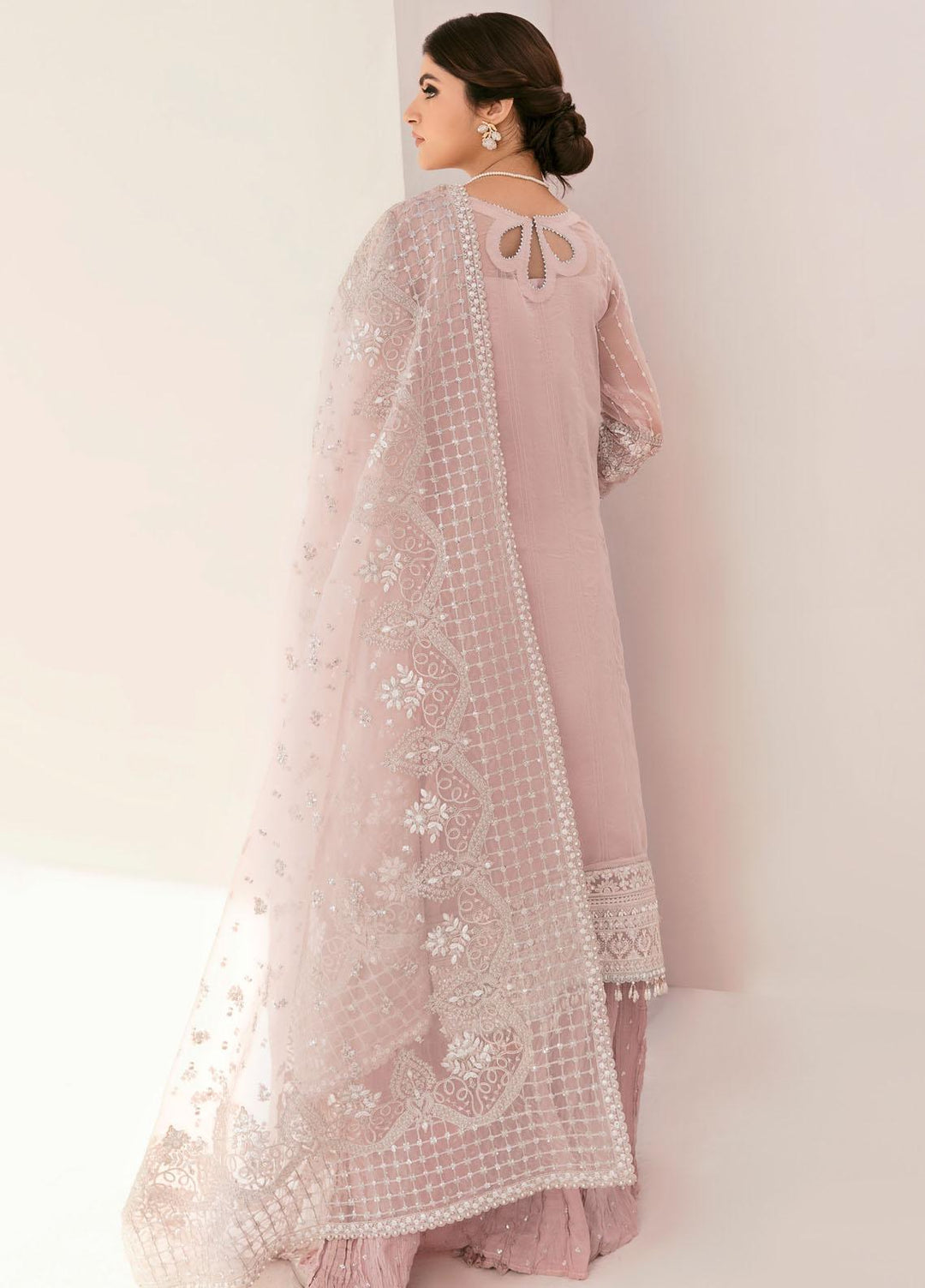 Chantelle by Baroque Unstitched Embroidered Chiffon 3 Piece Suit BQ26UCF CH11-D05 - Festive Collection