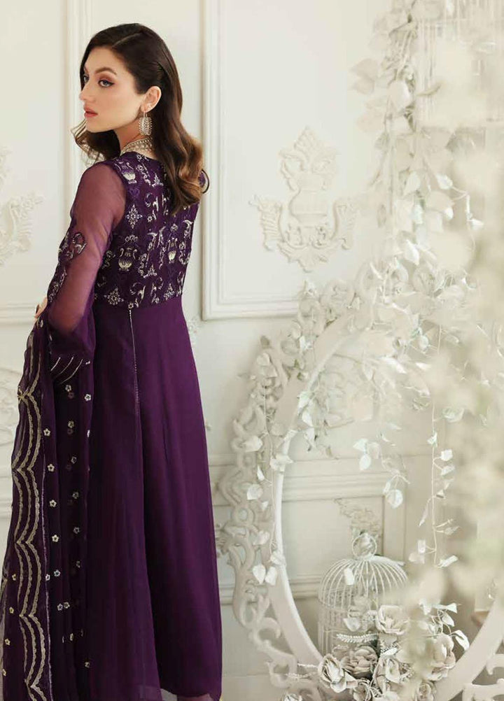 Charizma Embroidered Chiffon Suits Unstitched 3 Piece CRZ21AE CAL-005 - Luxury Collection