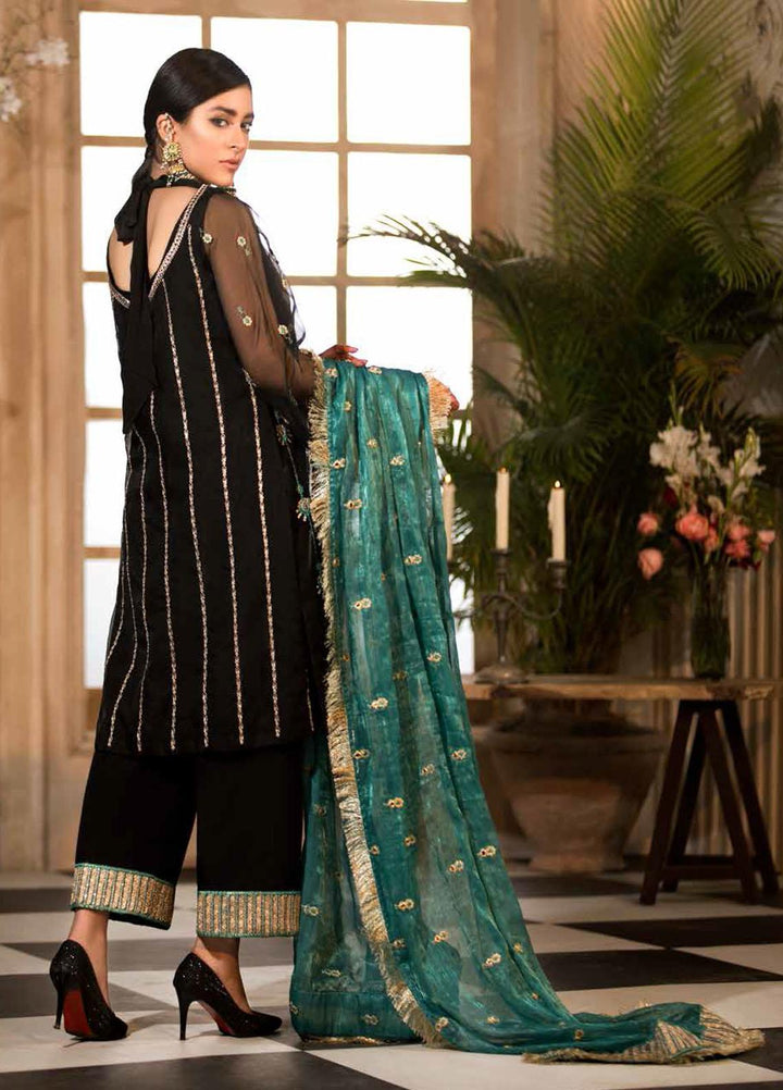 Allure By Charizma Embroidered Chiffon Suits Unstitched 3 Piece CRZ21-AE2 CAL/11 - Luxury Collection