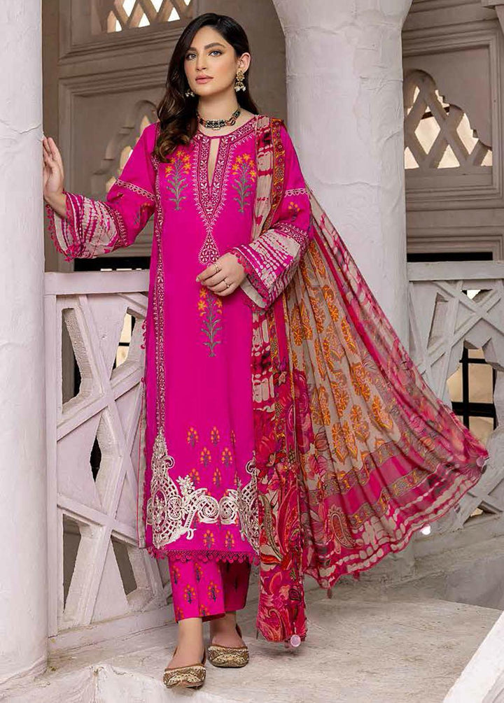 Aniiq By Charizma Embroidered Lawn Suits Unstitched 3 Piece CRZ22-AL3 ANS 19 - Summer Collection