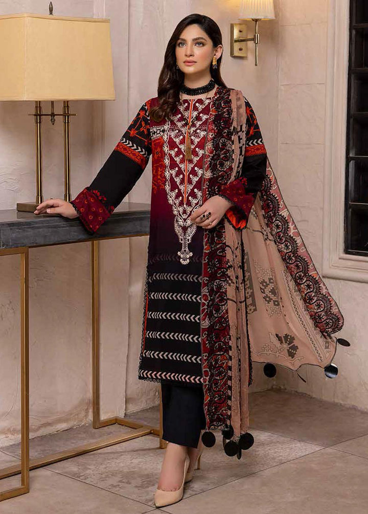 Aniiq By Charizma Embroidered Lawn Suits Unstitched 3 Piece CRZ22-AL3 ANS 22 - Summer Collection