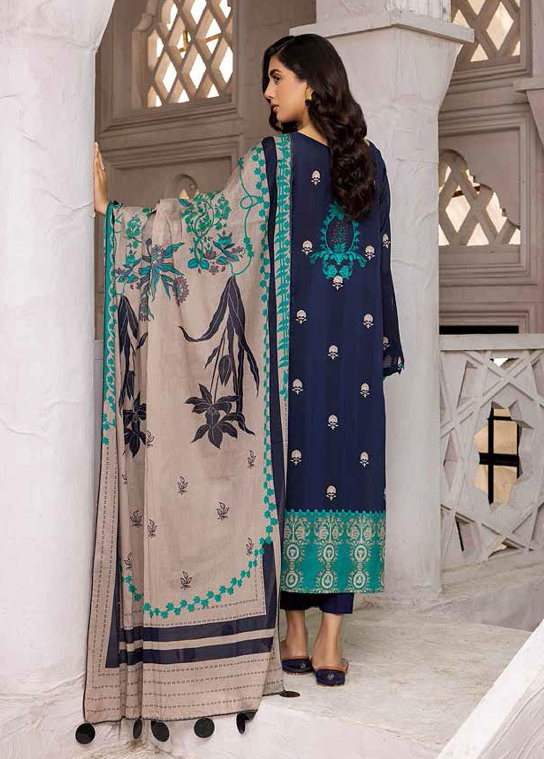 Aniiq By Charizma Embroidered Lawn Suits Unstitched 3 Piece CRZ22-AL3 ANS 25 - Summer Collection
