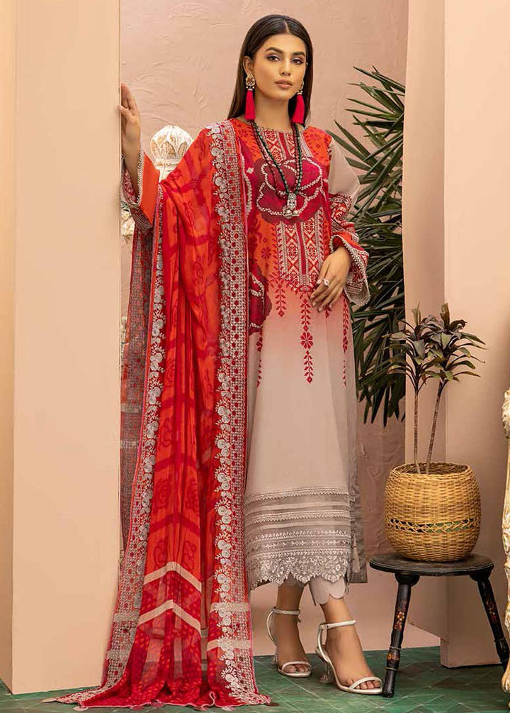 Aniiq By Charizma Embroidered Lawn Suits Unstitched 3 Piece CRZ22-AL3 ANS 26 - Summer Collection