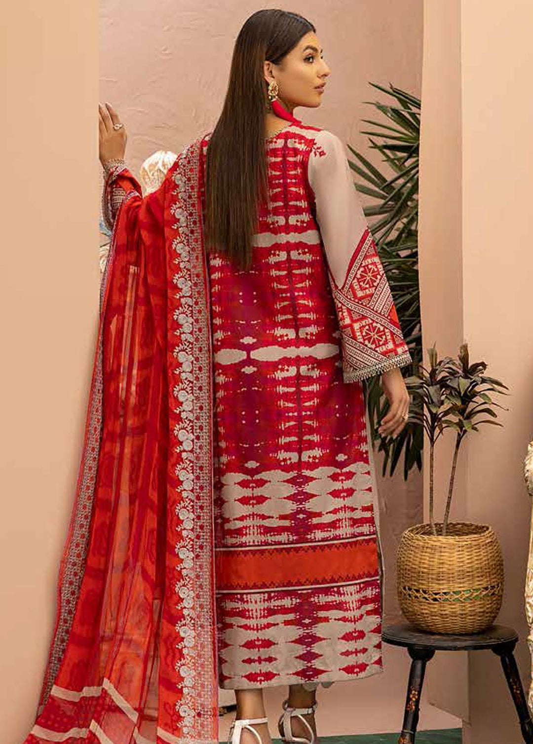 Aniiq By Charizma Embroidered Lawn Suits Unstitched 3 Piece CRZ22-AL3 ANS 26 - Summer Collection