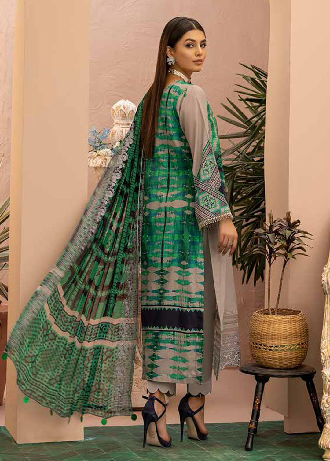 Aniiq By Charizma Embroidered Lawn Suits Unstitched 3 Piece CRZ22-AL3 ANS 27 - Summer Collection