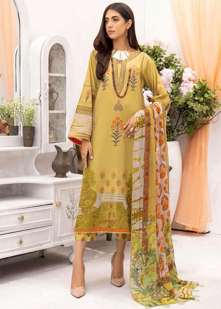 Aniiq By Charizma Embroidered Lawn Suits Unstitched 3 Piece CRZ22-AL3 ANS 28 - Summer Collection