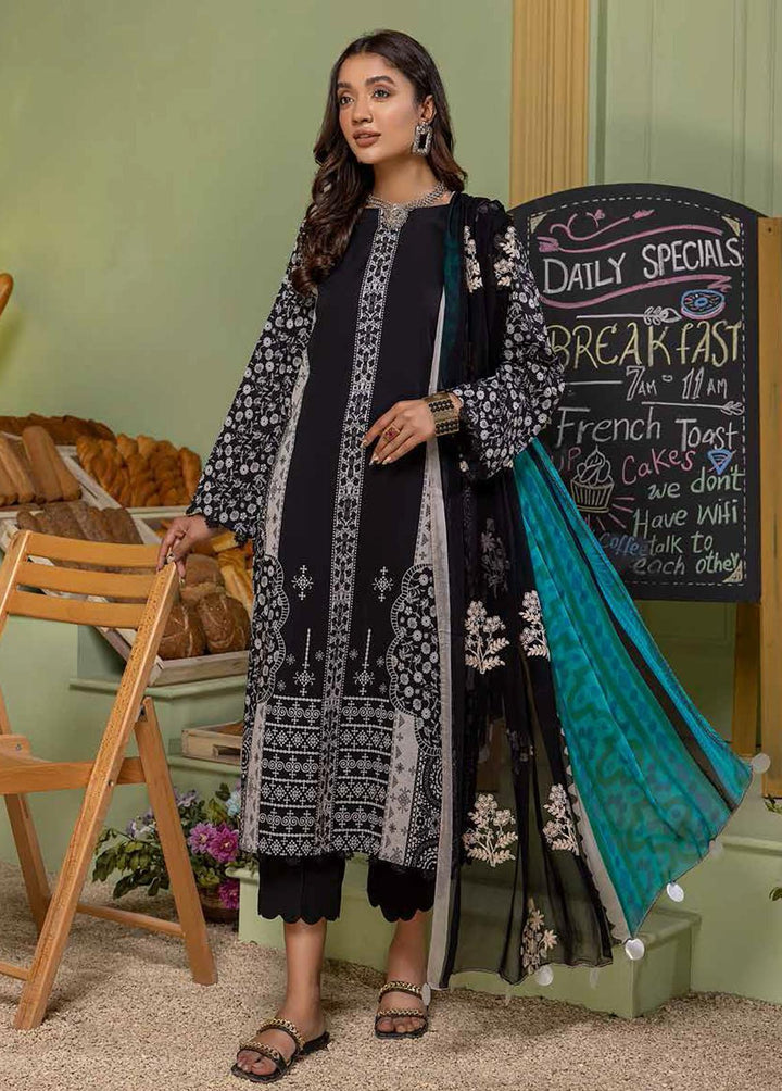 Charizma Embroidered Lawn Suits Unstitched 3 Piece CRZ22BW CBW:04 - Summer Collection