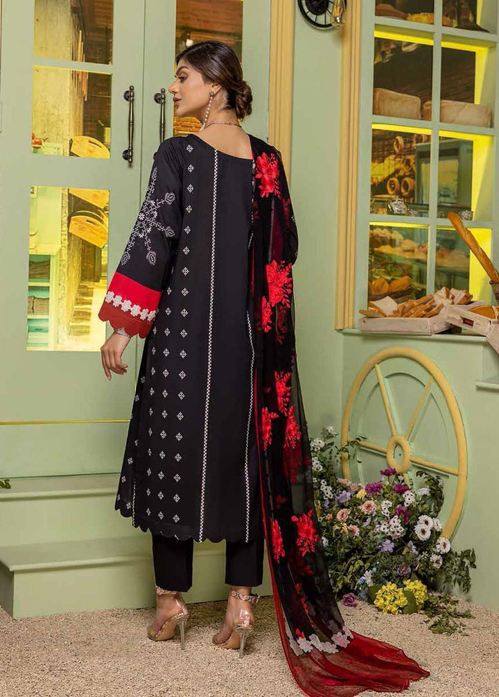 Charizma Embroidered Lawn Suits Unstitched 3 Piece CRZ22BW CBW:05 - Summer Collection