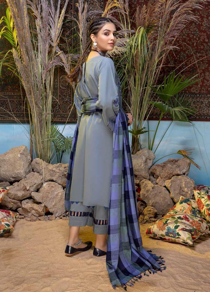 Bunat By Charizma Embroidered Khaddar Suits Unstitched 3 Piece CRZ21BK CBN / 03A - Winter Collection