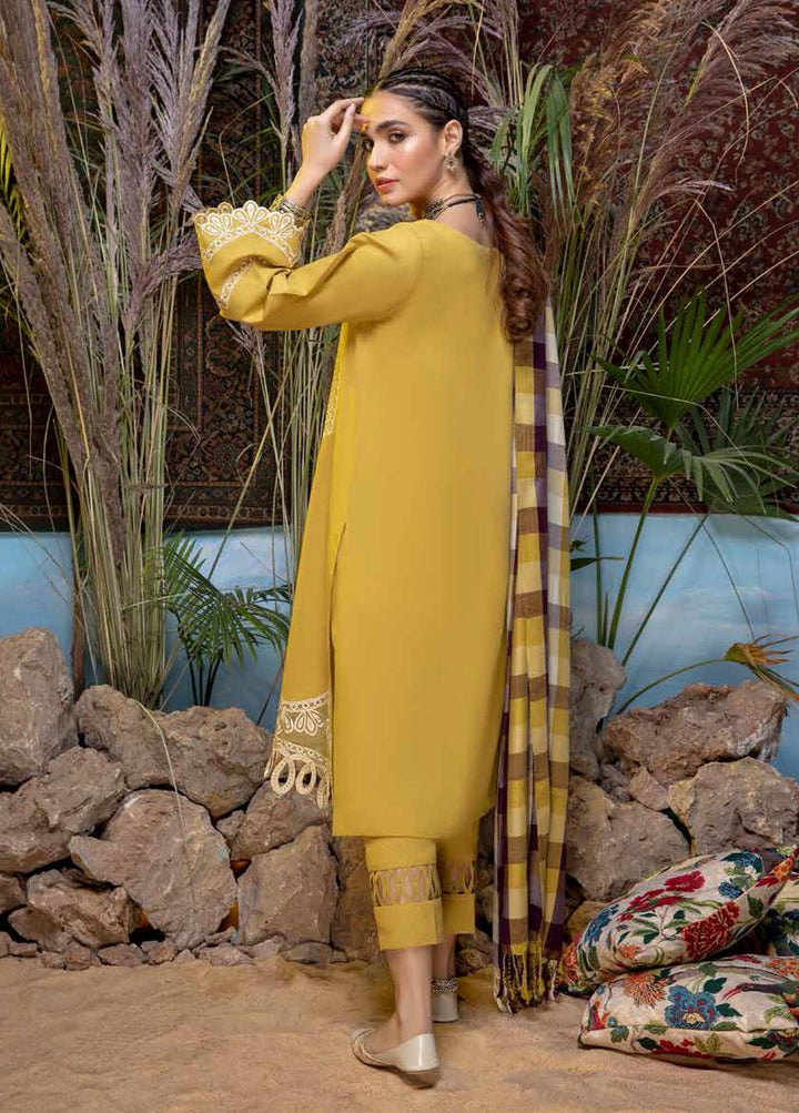 Bunat By Charizma Embroidered Khaddar Suits Unstitched 3 Piece CRZ21BK CBN / 04B - Winter Collection