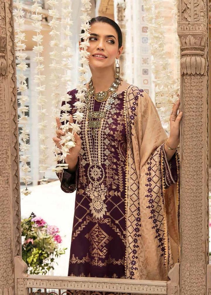 Bunnat By Charizma Embroidered Linen Suits Unstitched 3 Piece CRZ22B CB-02 - Winter Collection