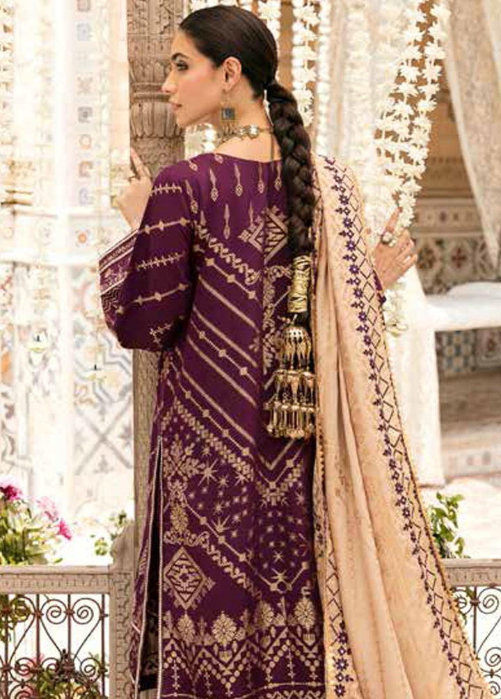Bunnat By Charizma Embroidered Linen Suits Unstitched 3 Piece CRZ22B CB-02 - Winter Collection