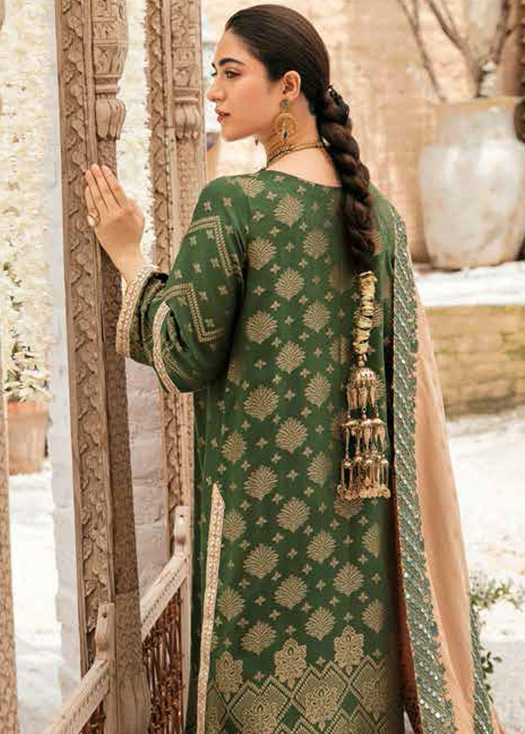 Bunnat By Charizma Embroidered Linen Suits Unstitched 3 Piece CRZ22B CB-03 - Winter Collection