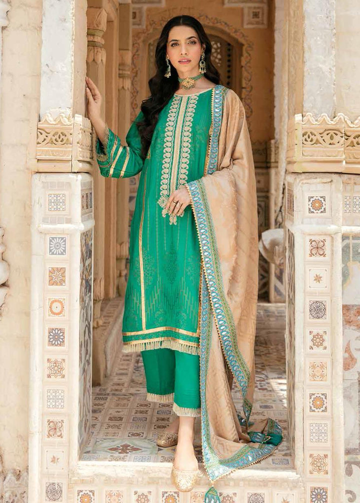 Bunnat By Charizma Embroidered Linen Suits Unstitched 3 Piece CRZ22B CB-06 - Winter Collection