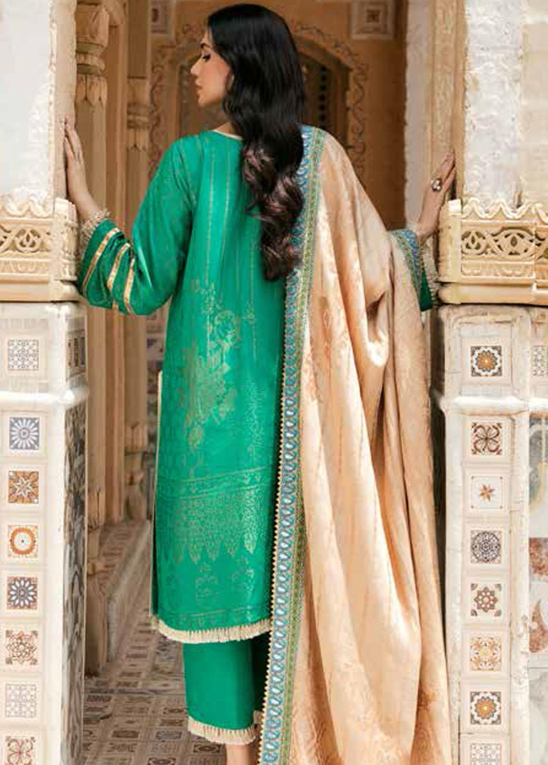 Bunnat By Charizma Embroidered Linen Suits Unstitched 3 Piece CRZ22B CB-06 - Winter Collection